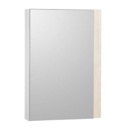 Зеркальный шкаф Aquaton Кантри 55 белый, дуб верона 1A257702AHB20