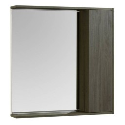 Зеркальный шкаф Aquaton Стоун 80 грецкий орех 1A228302SXC80