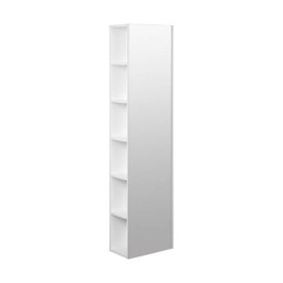 Шкаф - колонна Aquaton Сканди с зеркалом белый 1A253403SD010